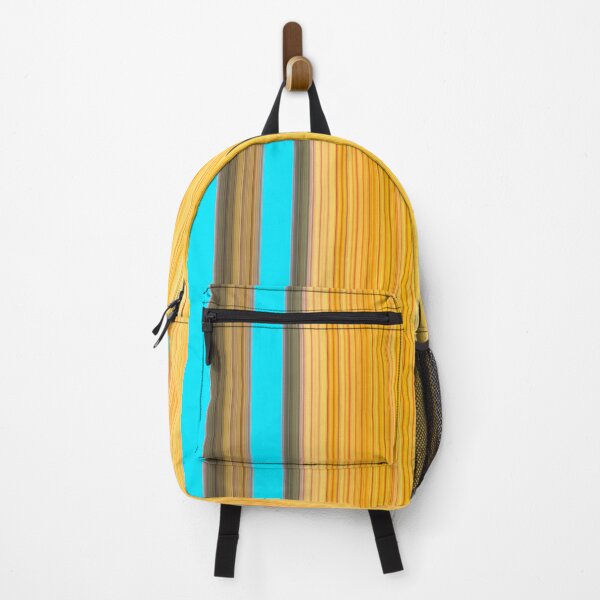 Item preview, Blue and Yellow Golden Stripes designed and sold by FOLK ART FUSION by heidiannemorris.