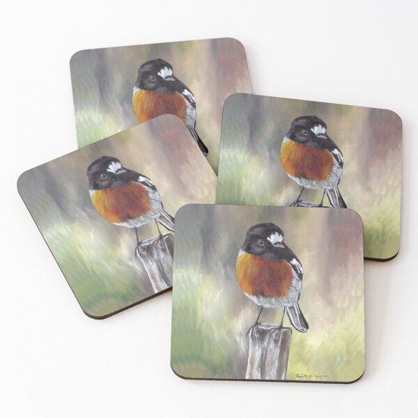 Item preview, Scarlet Robin - Australian Bird - Australian Wildlife  designed and sold by JanetMGraham.