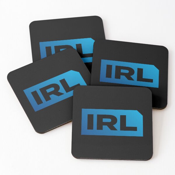 Item preview, IRL (Blue on Black) designed and sold by STUDIO-72.