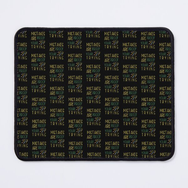Item preview, mistakes are proof youre trying designed and sold by Babytopia.