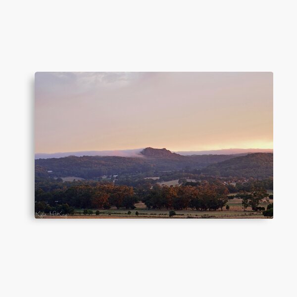 Item preview, Camels Hump Mt Macedon Victoria Australia Sunset designed and sold by KYLIE MCKAY.