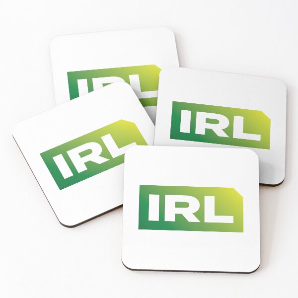 Item preview, IRL (Green on White) designed and sold by STUDIO-72.