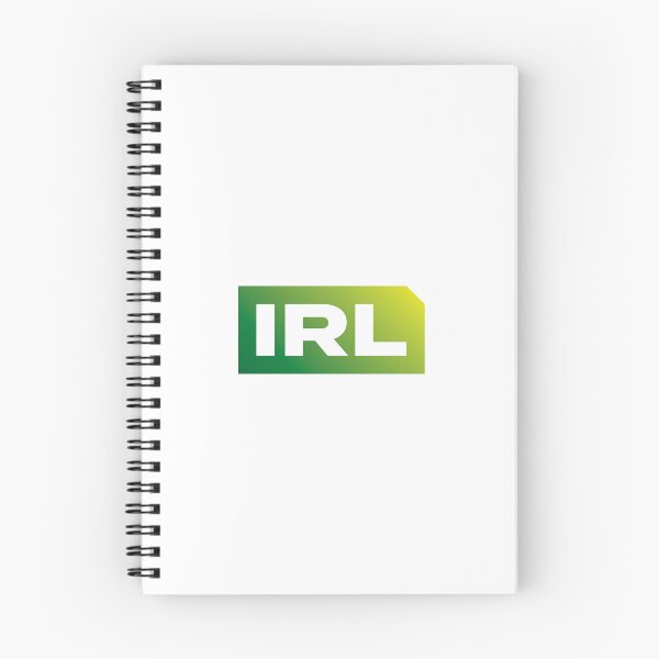 Item preview, IRL (Green on White) designed and sold by STUDIO-72.