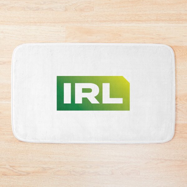 Item preview, IRL (Green on White) designed and sold by STUDIO-72.