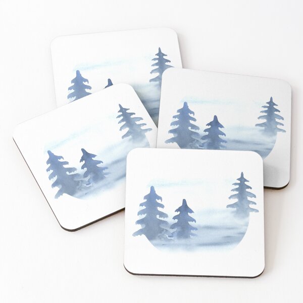 Item preview, Foggy Spruces designed and sold by RinaGrinchik.