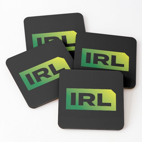 Item preview, IRL (Green on Black) designed and sold by STUDIO-72.