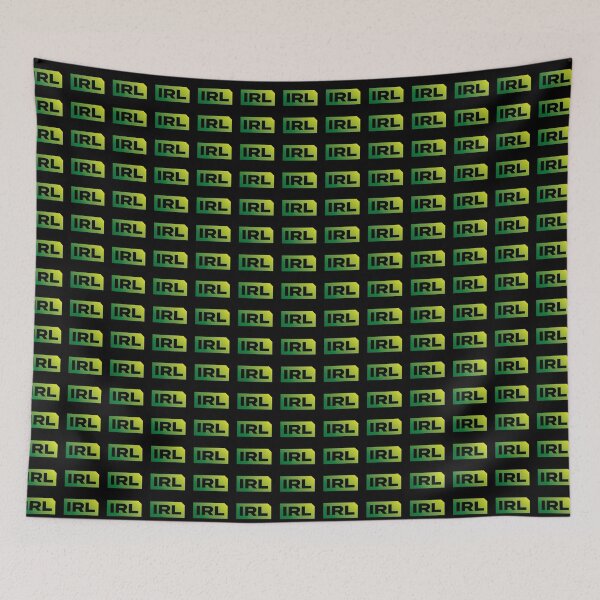 Item preview, IRL (Green on Black) designed and sold by STUDIO-72.