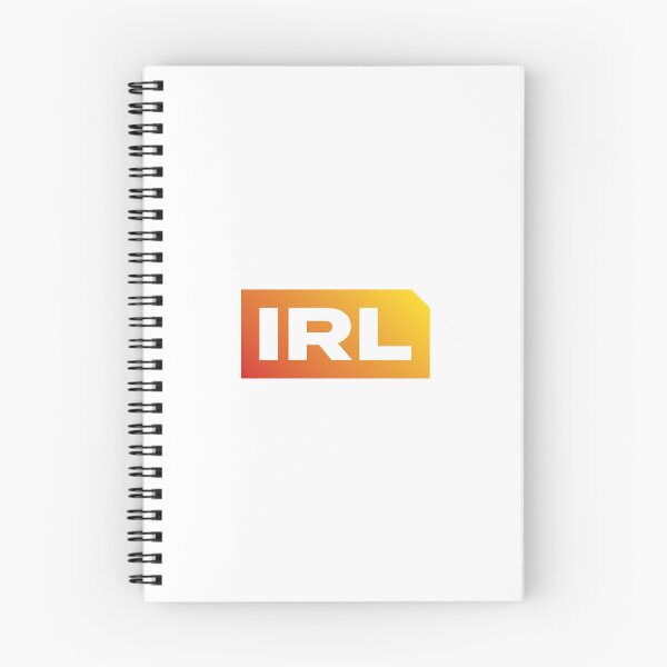 Item preview, IRL (Orange on White) designed and sold by STUDIO-72.