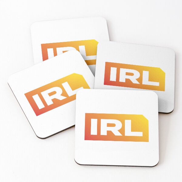 Item preview, IRL (Orange on White) designed and sold by STUDIO-72.