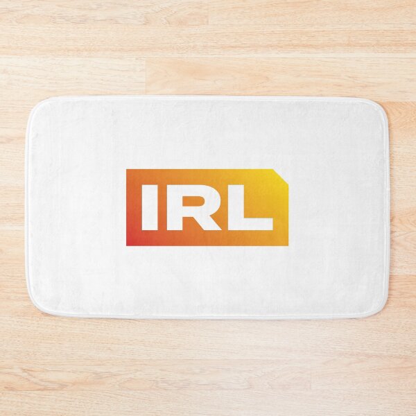 Item preview, IRL (Orange on White) designed and sold by STUDIO-72.