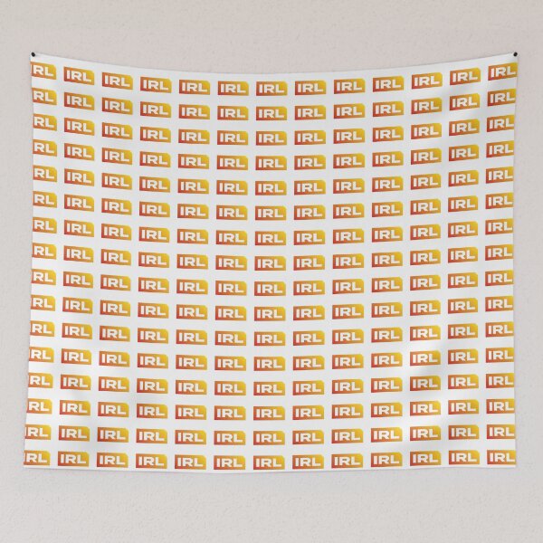 Item preview, IRL (Orange on White) designed and sold by STUDIO-72.