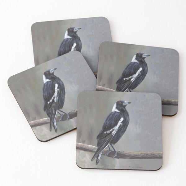 Item preview, Australian Magpie - Bird Art - Magpie Art designed and sold by JanetMGraham.