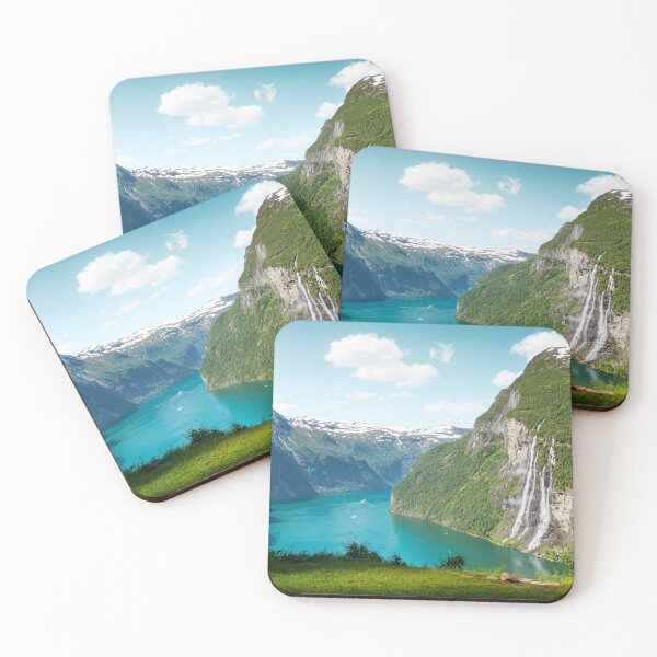 Item preview, Landscape of Geirangerfjord in Norway designed and sold by Mikołaj Niemczewski.