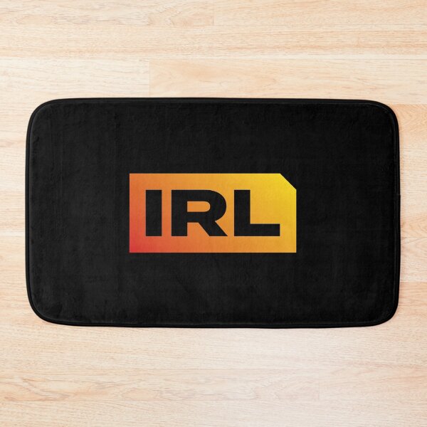 Item preview, IRL (Orange on Black) designed and sold by STUDIO-72.