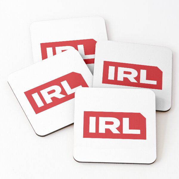 Item preview, IRL (Red on White) designed and sold by STUDIO-72.