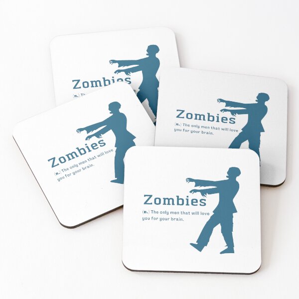 Item preview, ZOMBIES THE ONLY MEN THAT WILL LOVE YOU FOR YOUR BRAIN designed and sold by fSocietyAUT.