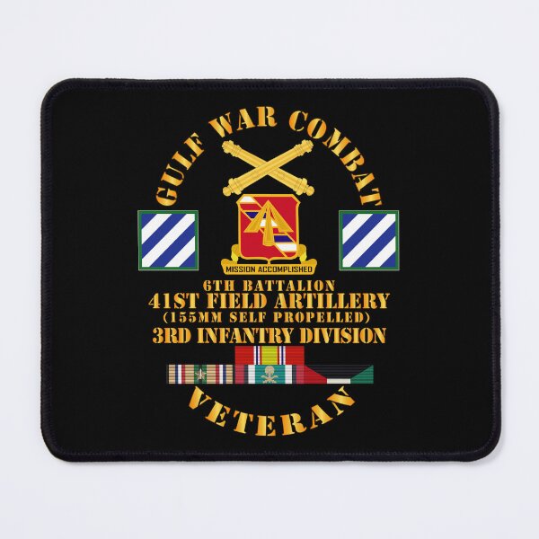 Item preview, Army - Gulf War Combat Vet w 6th Bn 41st Arty - 3rd ID X 300 designed and sold by Military Insignia Products.