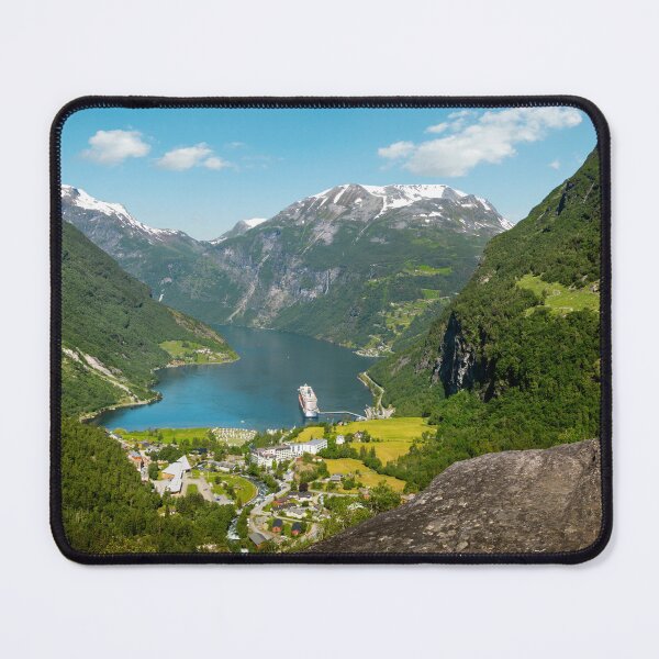 Item preview, Panorama of Geirangerfjord in Norway designed and sold by Mikołaj Niemczewski.