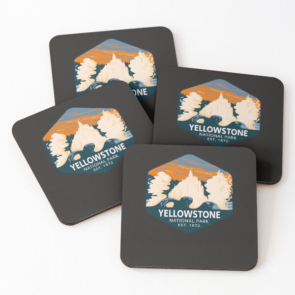 Item preview, Grotto Geyser in Yellowstone National Park designed and sold by denhamma.