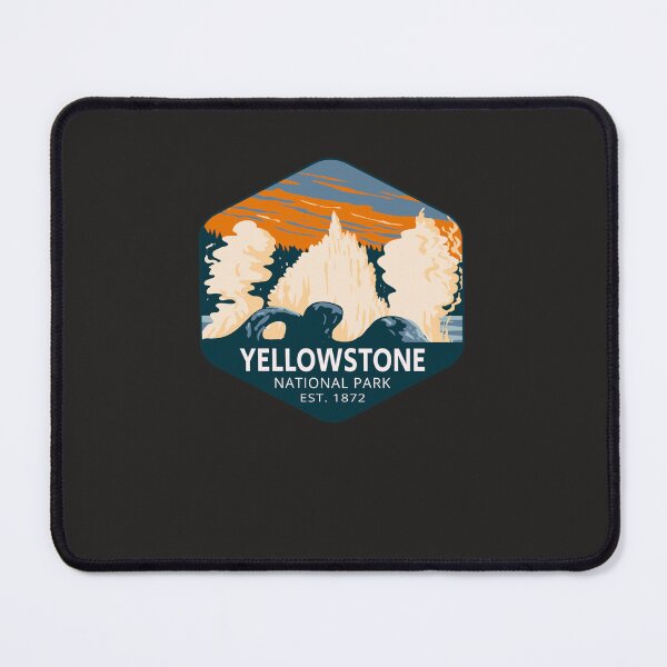 Item preview, Grotto Geyser in Yellowstone National Park designed and sold by denhamma.