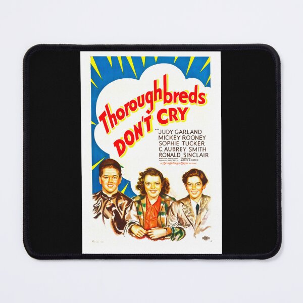 Item preview, Thoroughbreds Don't Cry 1937 Movie Poster Pullover Hoodie designed and sold by donniejeanjr6.