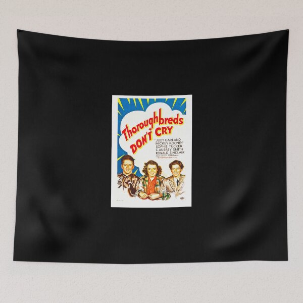 Item preview, Thoroughbreds Don't Cry 1937 Movie Poster Pullover Hoodie designed and sold by donniejeanjr6.