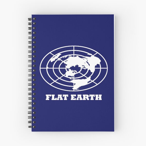 Item preview, Flat Earth (White/Navy) designed and sold by kirbeekatz.