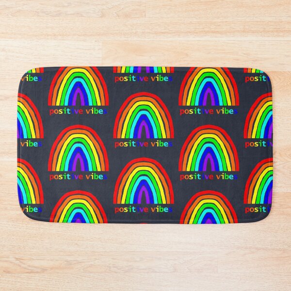 Item preview, Postive Vibes Rainbow designed and sold by ellenhenry.