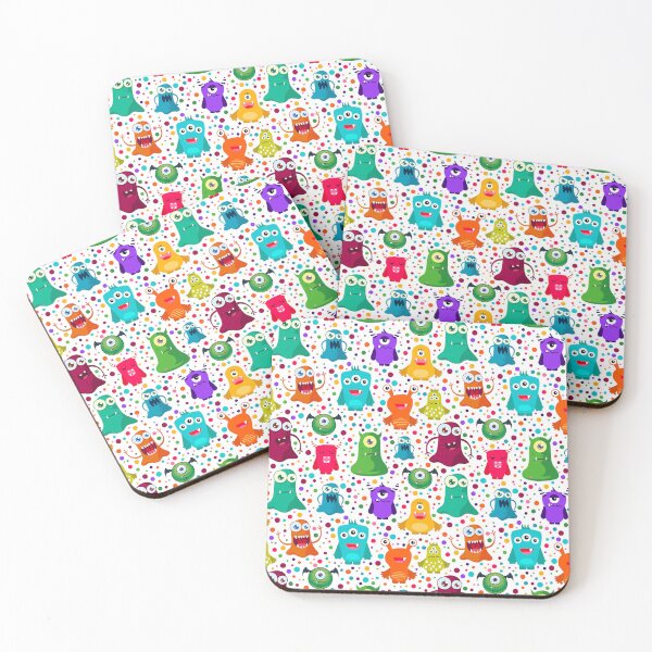 Item preview, Colorful Monsters designed and sold by KrisInStitches.