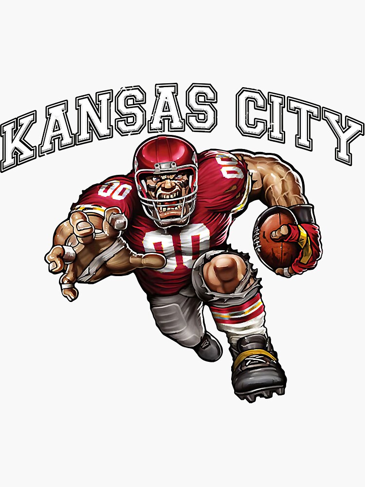 Kansas City KC Chiefs Fanart Stickers Wholesale sticker supplier 