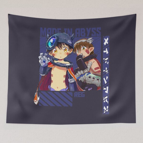 Item preview, Gifts For Men Made in abyss Reg anime manga mask thsirt designed and sold by IgorSommer.