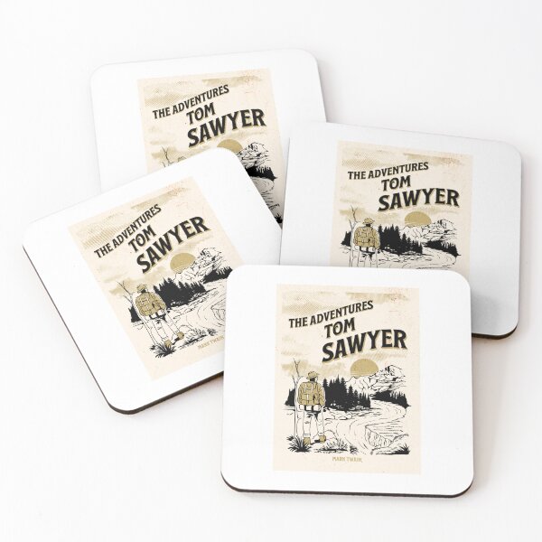 Item preview, The Adventures Of Tom Sawyer - Mark Twain Book Cover Art   designed and sold by Suyogsonar25.