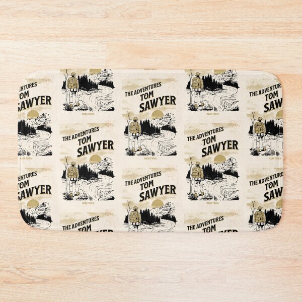 Item preview, The Adventures Of Tom Sawyer - Mark Twain Book Cover Art   designed and sold by Suyogsonar25.