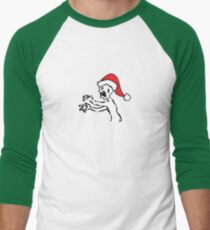 Grr Argh Christmas Men's Baseball ¾ T-Shirt