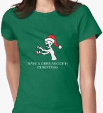 Grr Argh Christmas Women's Fitted T-Shirt