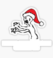 Grr Argh Christmas Sticker