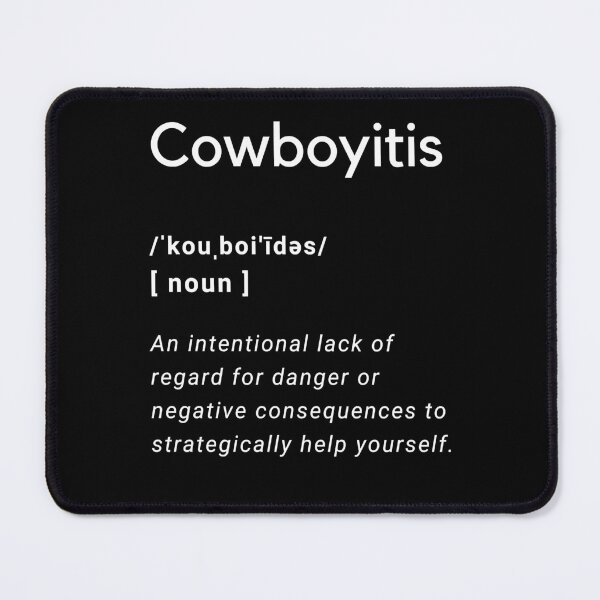 Item preview, Day Gift for American Urban Cowboy Romantic Western Movie Funny Fans designed and sold by Gina667.
