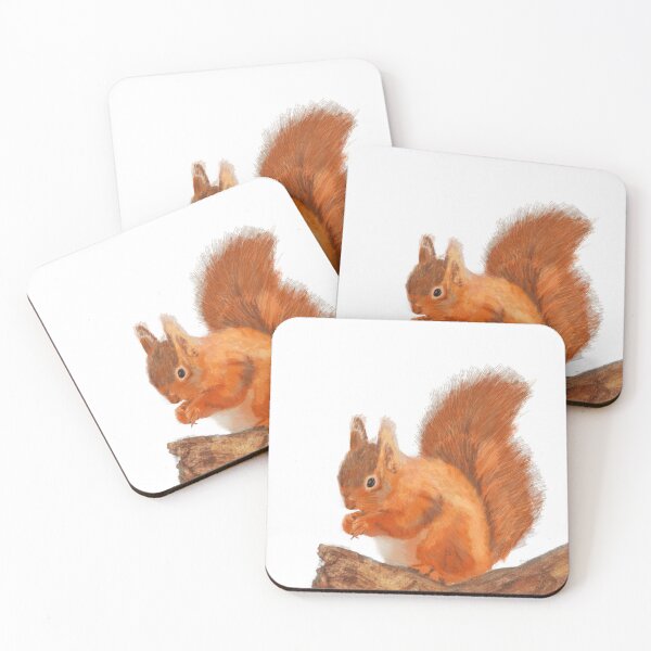 Item preview, Red Squirrel on Wood designed and sold by nash89.