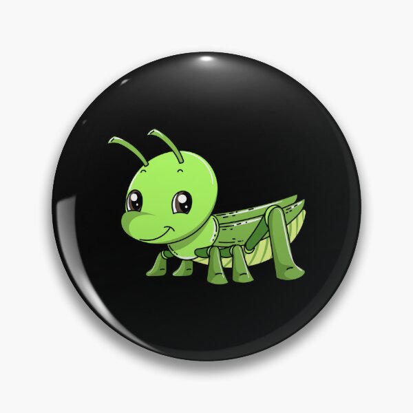 Item preview, Cute Grasshopper Design For A Grasshopper Lover Sticker designed and sold by amberk1cira.