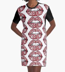 I BELIEVE IN THE POWER OF LOVE Graphic T-Shirt Dress