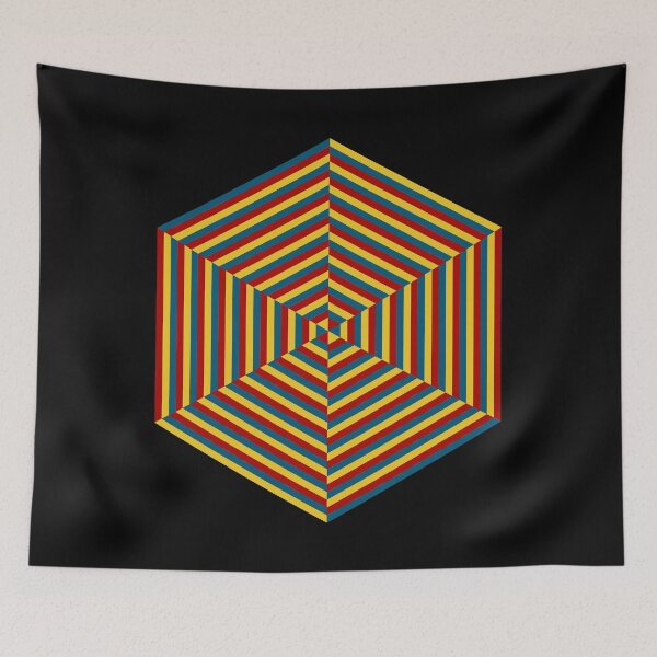 Item preview, Split Primary Hex designed and sold by Texterns.