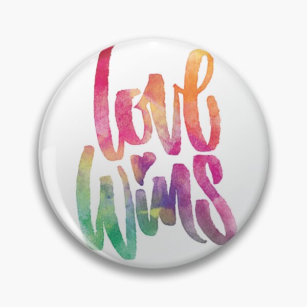 Item preview, Love Wins designed and sold by Brushtype.