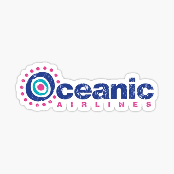 Oceanic Airlines (LOST) Sticker