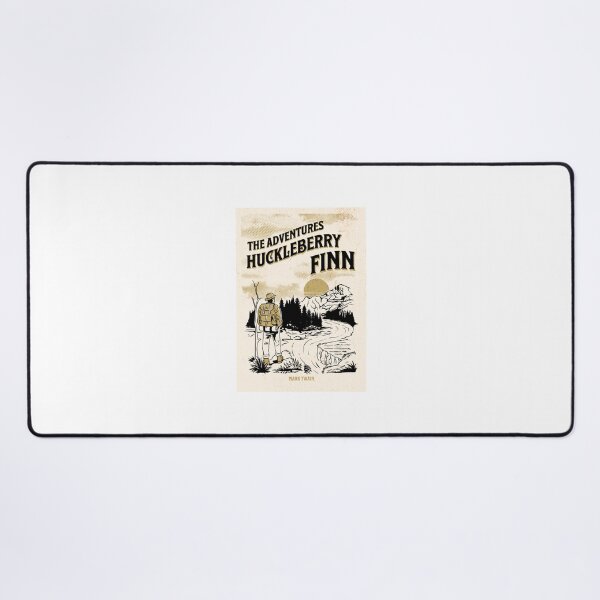Item preview, The Adventures Of Huckleberry Finn - Mark Twain Book Cover Art   designed and sold by Suyogsonar25.