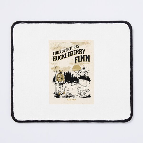 Item preview, The Adventures Of Huckleberry Finn - Mark Twain Book Cover Art   designed and sold by Suyogsonar25.