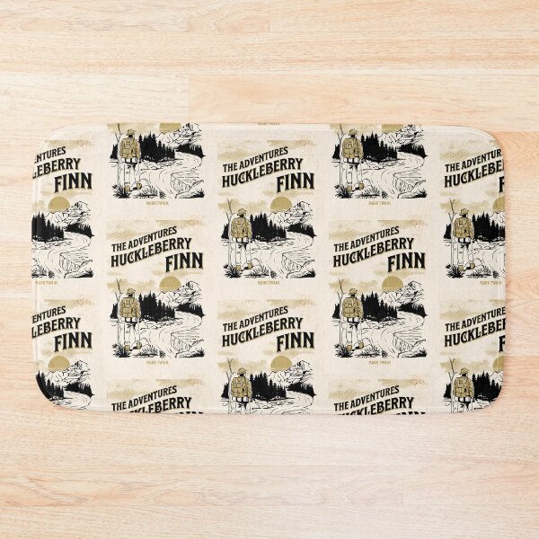 Item preview, The Adventures Of Huckleberry Finn - Mark Twain Book Cover Art   designed and sold by Suyogsonar25.