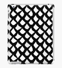 Black and White Unique Abstract Pattern iPad Case/Skin
