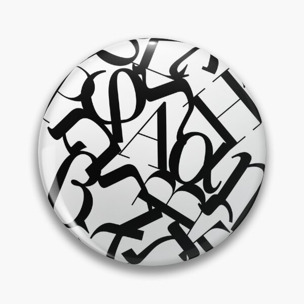 Item preview, Alphabet letters - Latin, Greek, Hebrew designed and sold by NatalieBn.