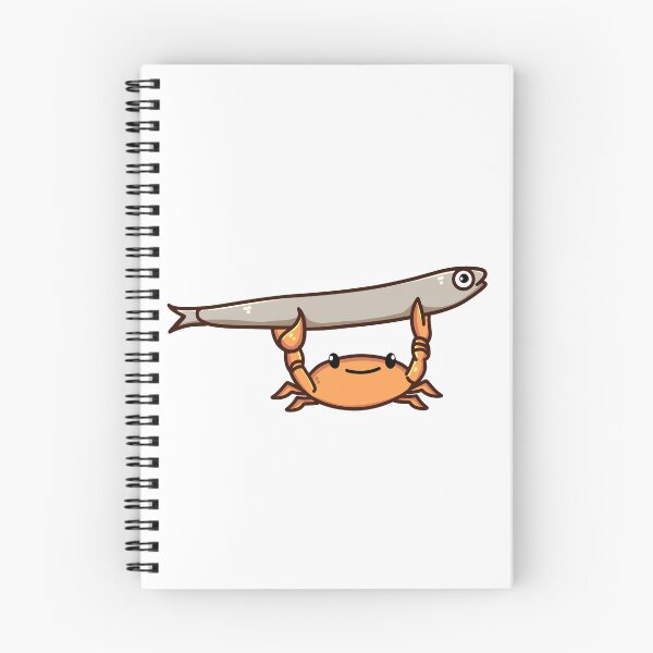 Item preview, Crab holding fish meme designed and sold by Belloween.
