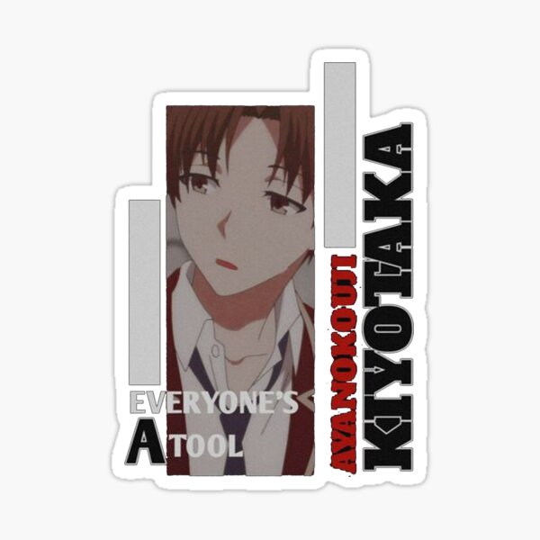 Ayanokoji Kiyotaka Stickers for Sale
